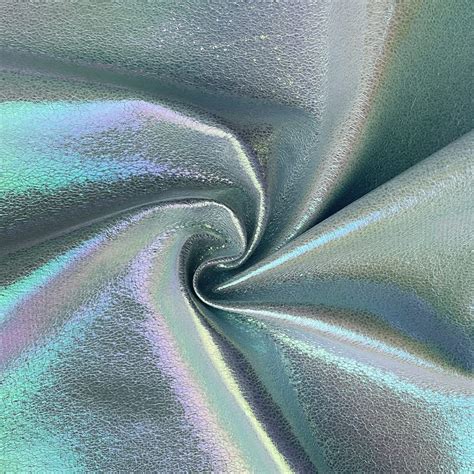 Metallic Leatherette Fabric Sold by The Yard Shiny Faux Leather 